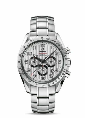 Omega Speedmaster Broad Arrow 44.25 Stainless Steel / Silver Stripes / Bracelet 321.10.44.50.02.001 (32110445002001)